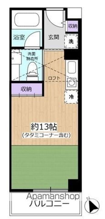 バックス大津雄琴レイクヒルズの間取り