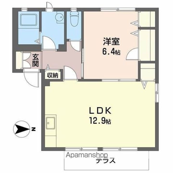 ハイツまついの間取り