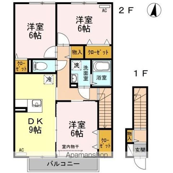 グラン・リーオ A棟の間取り