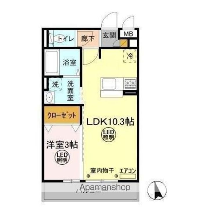 ブリックガーデンの間取り