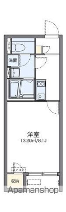 レオネクスト花水木207の間取り