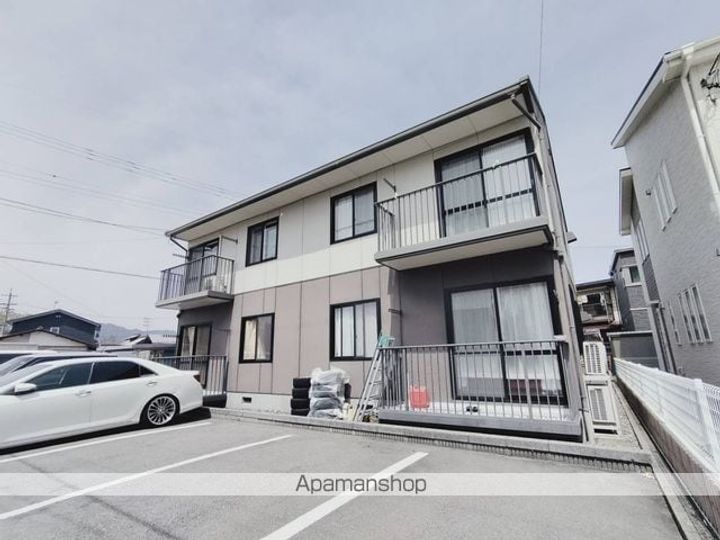 長野県長野市大字川合新田の賃貸アパートの外観