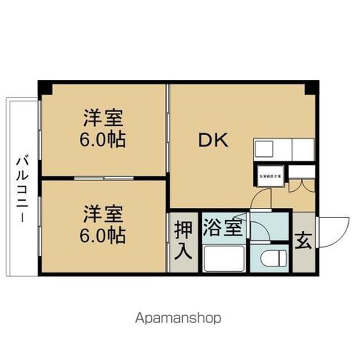メゾンドASAHI(アサヒ)の間取り