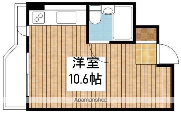 万代ファーストハイツ1106の間取り