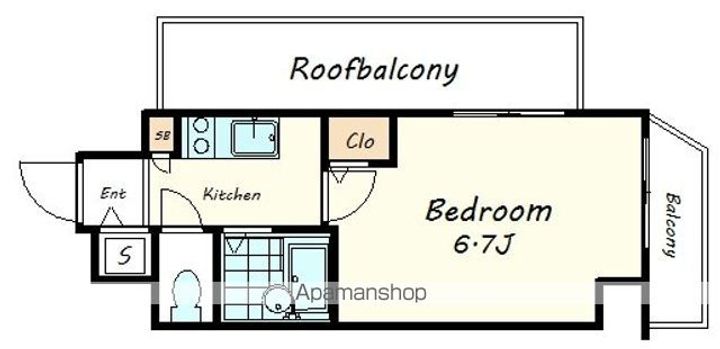 フェニックス西新宿参番館の間取り
