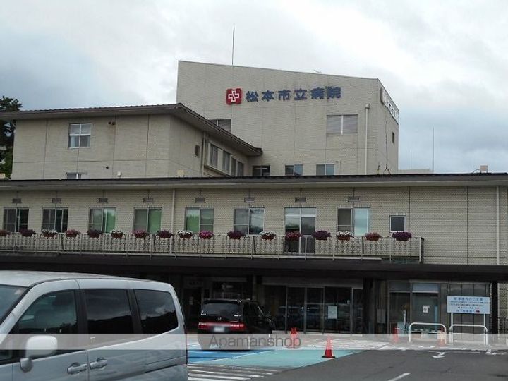 長野県松本市波田の賃貸アパートの周辺