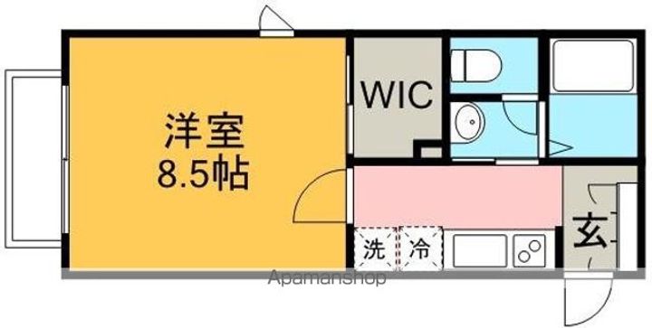 MAISON DE LILASの間取り
