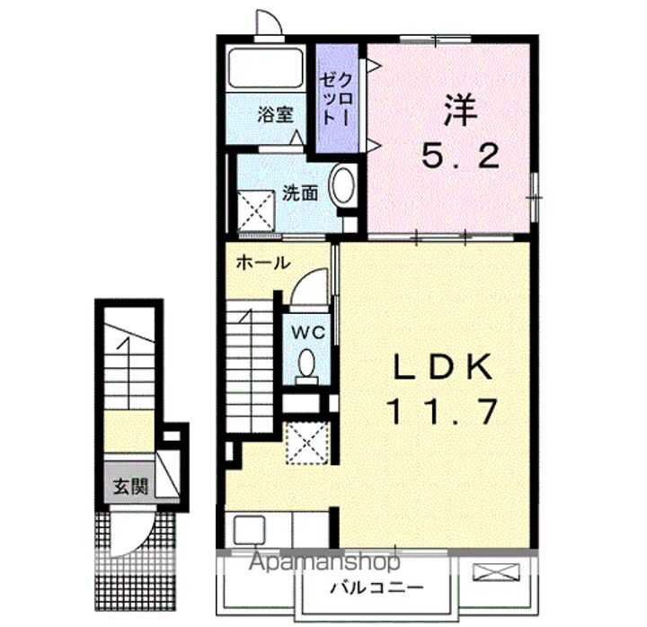 シティガーデンⅢの間取り