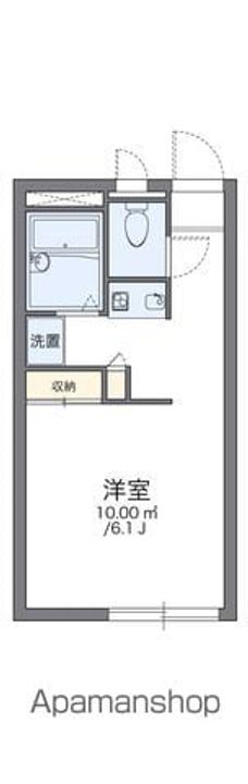 レオパレスさくら荘205の間取り