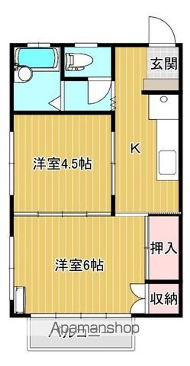 メゾン・マサ203の間取り