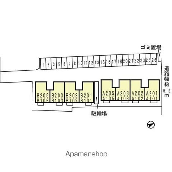 滋賀県甲賀市水口町八光の賃貸アパートのその他画像