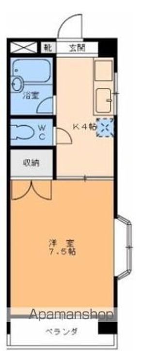 プリムベール湊町の間取り