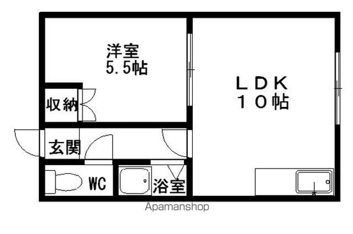 ミワハイツ21の間取り