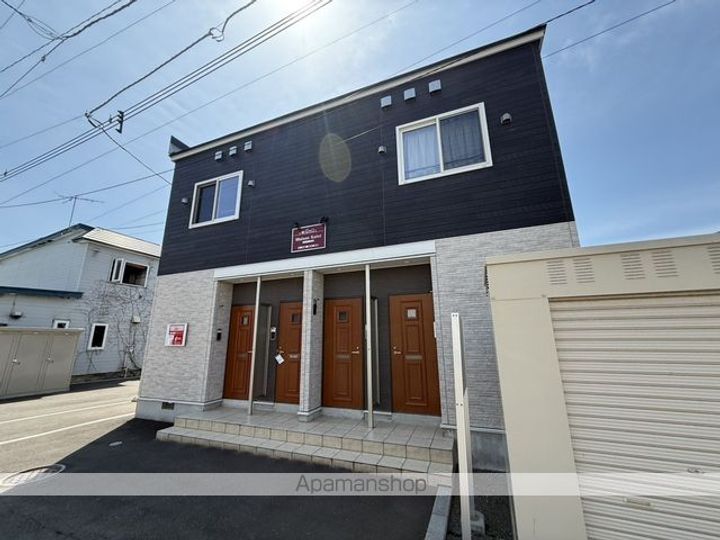 北海道函館市鍛治1丁目の賃貸アパートの外観