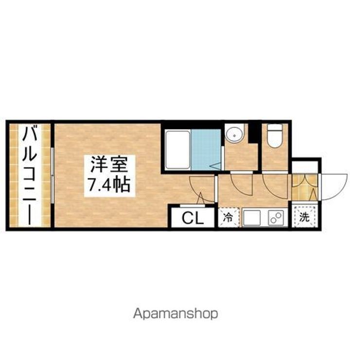 エスリード桜山ル・ヴェールの間取り