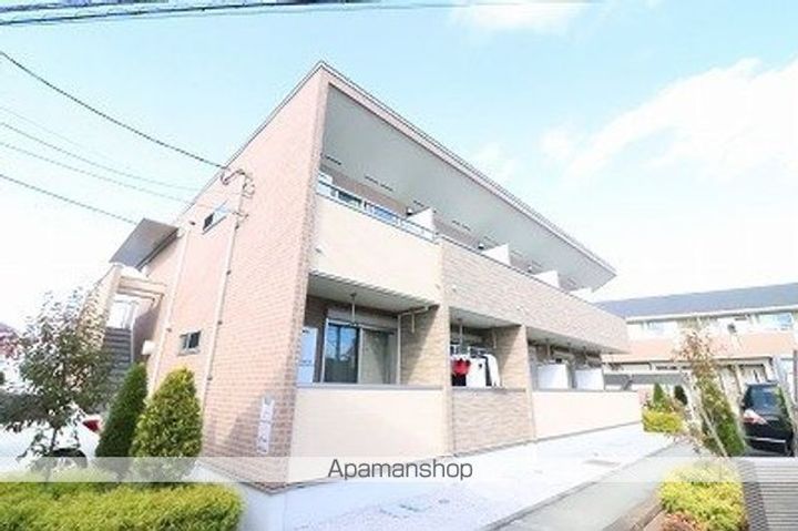 東京都昭島市緑町1丁目の賃貸アパートの外観