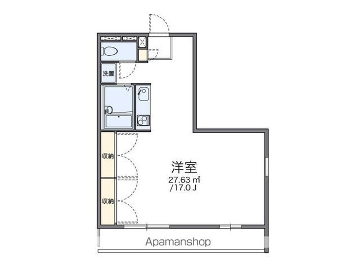 レオパレスソフィアの間取り