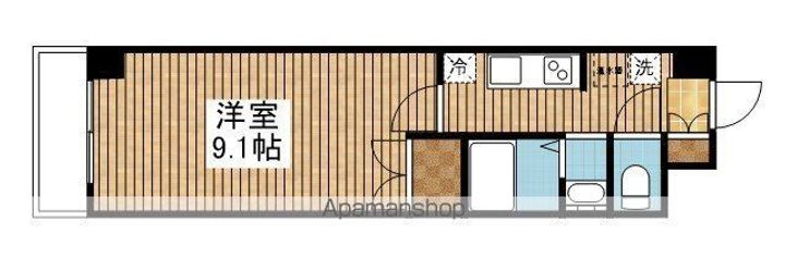 グレイスハイツ東中通1003の間取り