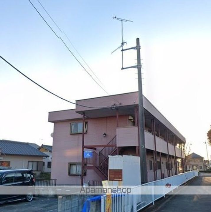 群馬県太田市新田木崎町の賃貸アパートの外観