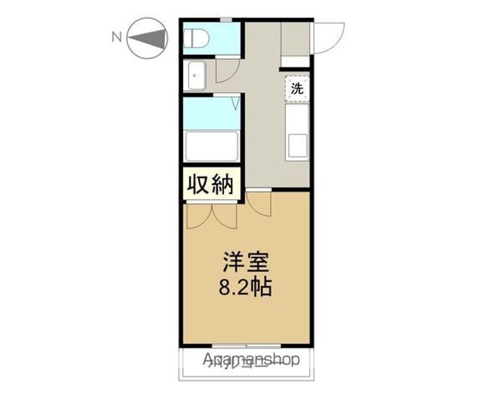 ラポールA205の間取り