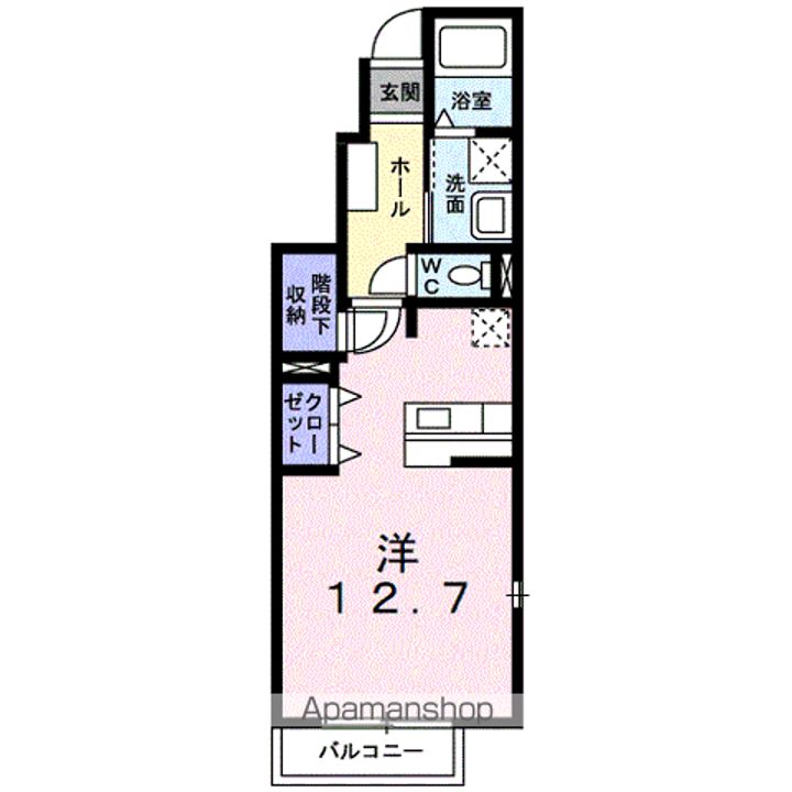 メゾン輝の間取り