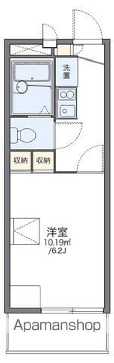 レオパレス高砂の間取り