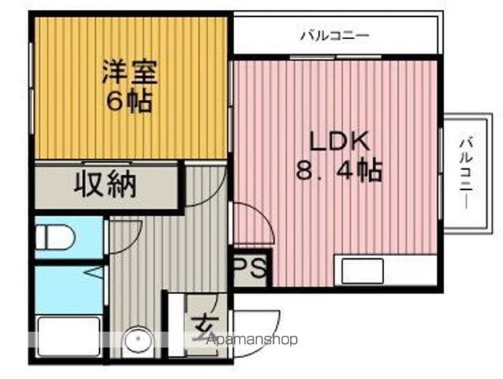 チェリーハイツの間取り