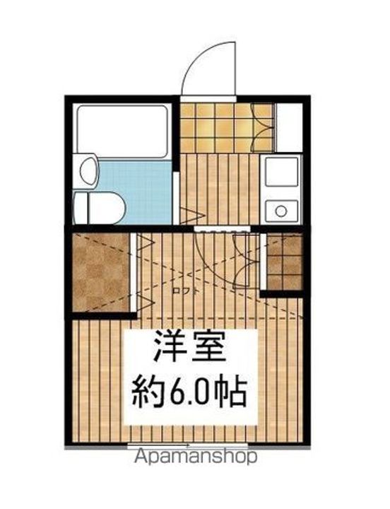 アビタス関屋205の間取り