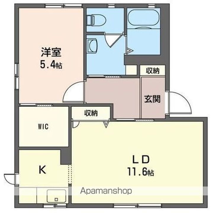 メゾンウィステリアBの間取り