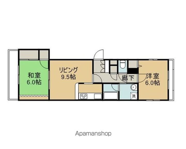 マ・メゾンの間取り