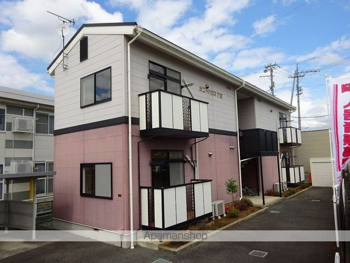長野県長野市大字柳原の賃貸アパートの外観