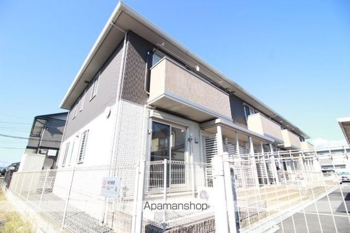 岡山県岡山市北区東花尻の賃貸アパートの外観