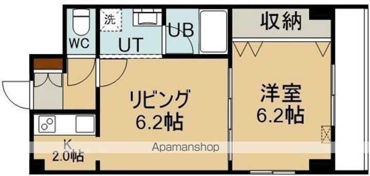 コミュニティ美原Ⅱ207の間取り