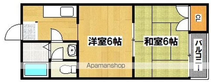 スポール南住吉の間取り