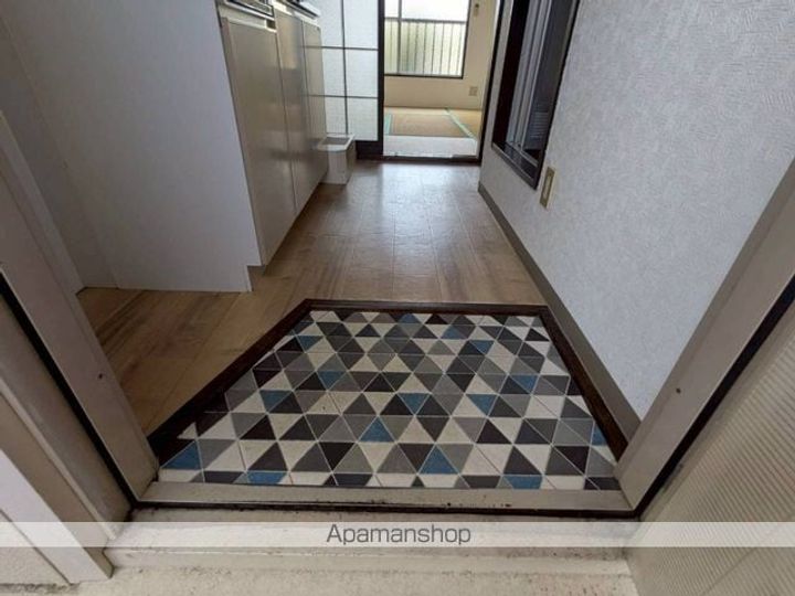 メゾン西小岩B棟203の玄関