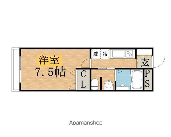 WIN小谷田Ⅲ105の間取り