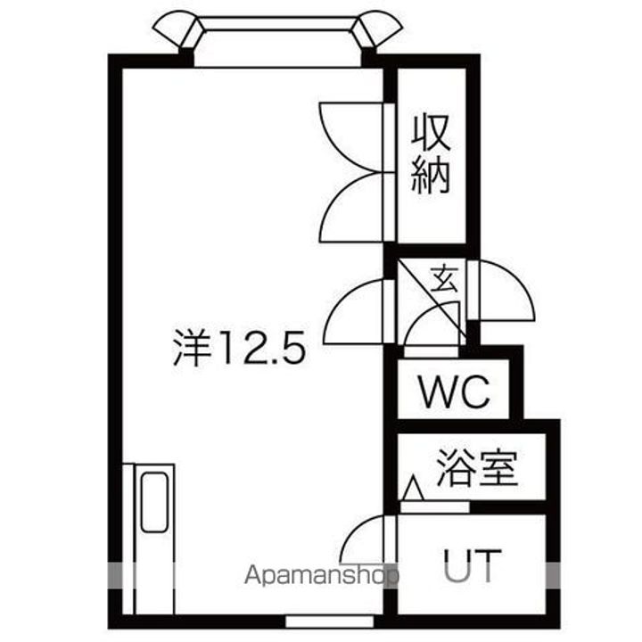 フラワーパークハイツ307の間取り