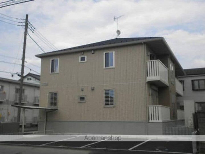 埼玉県草加市氷川町の賃貸アパートの外観