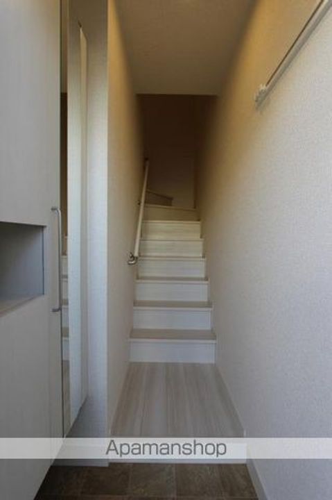 リーブルⅠ A棟の玄関