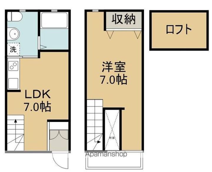 エクセルシャトーGOUKEⅤ B13の間取り