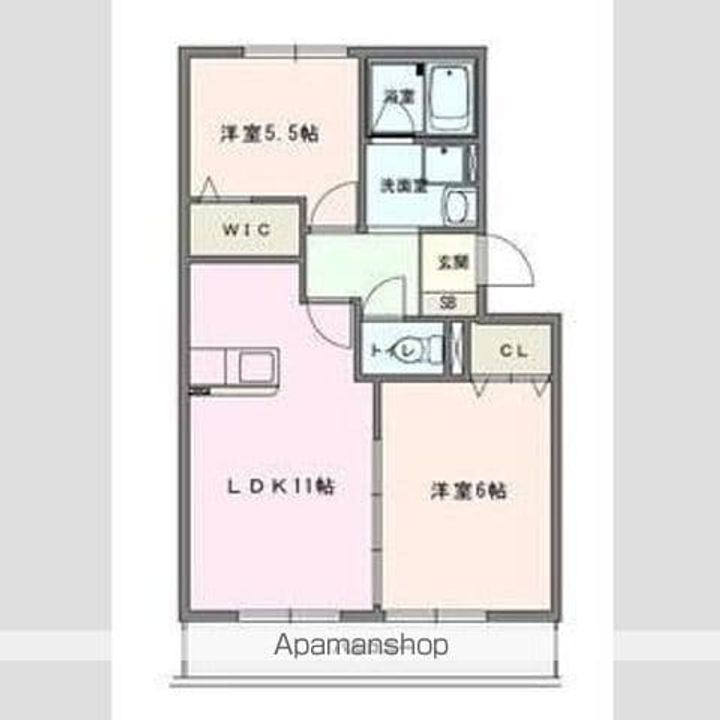 エクレールBの間取り