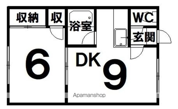 エスレイア西16条202の間取り