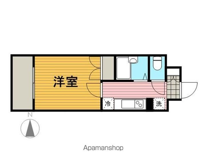 プライマル森下(旧フィットエル森下)の間取り