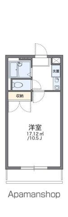 レオパレスフローラの間取り