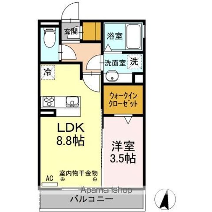 プチマノワールの間取り