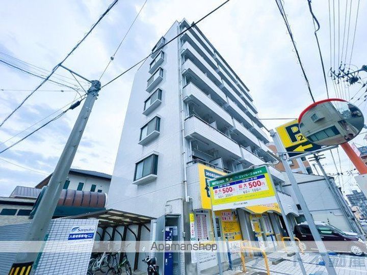 愛媛県松山市道後今市の賃貸マンション201の外観