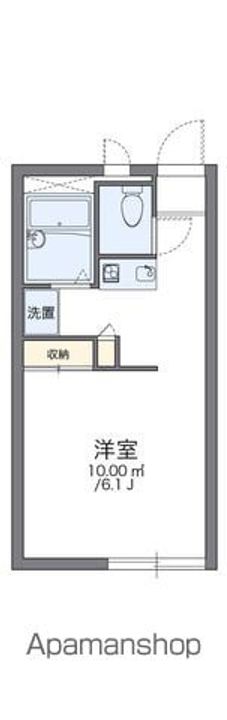 レオパレスGENBA202の間取り
