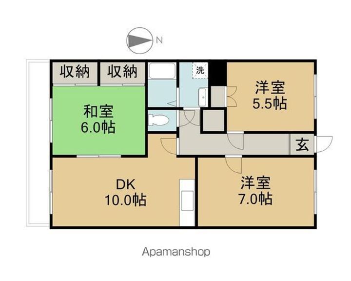 アーバンコート北新町273の間取り