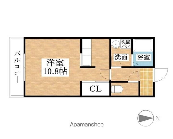 AKSハイツの間取り