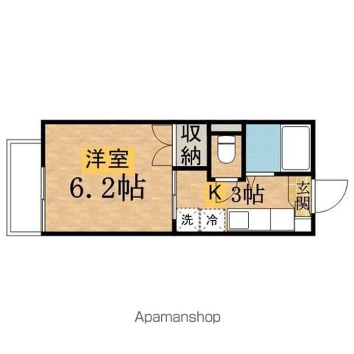 ヴェルボナールの間取り